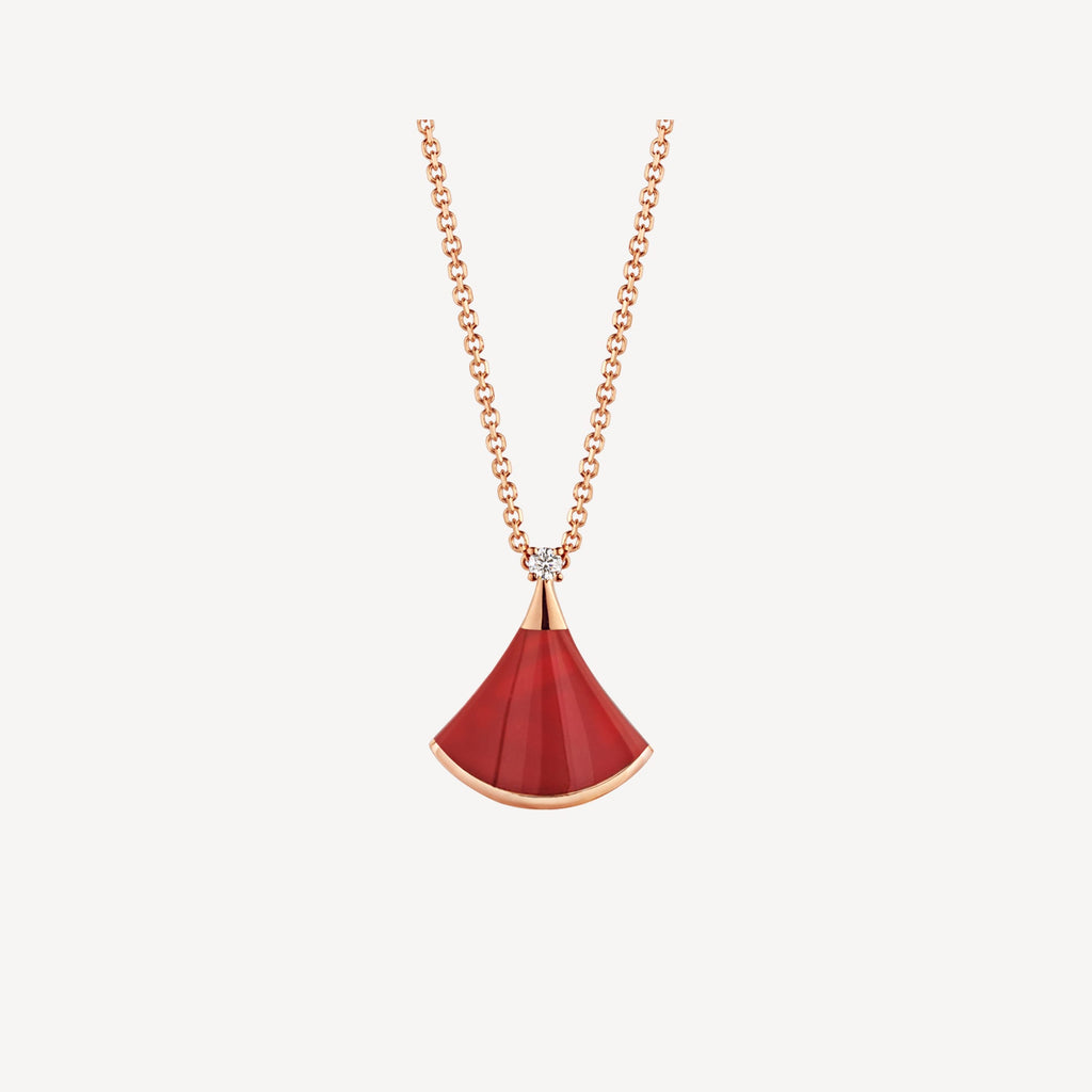 Bvlgari BVLGARI Dream Carnelian 18K Gold Necklace