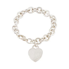 Tiffany Heart Tag 18K Gold Bracelet