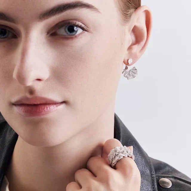 Dior Couture Diamond 18K Gold Ring