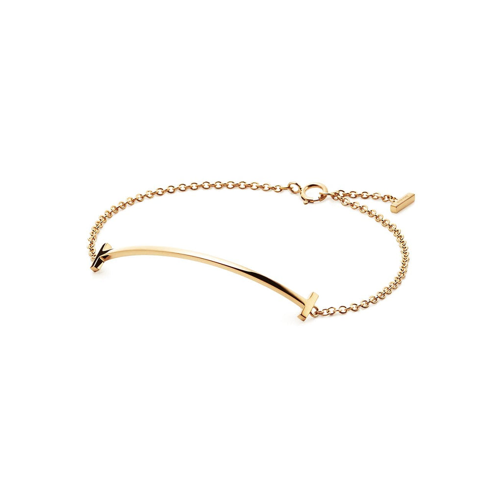 Tiffany Smile 18K Gold Bracelet