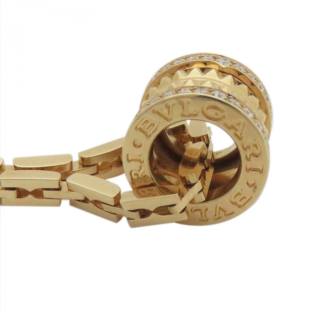 B.zero1 Diamonds Chain Link 18K Gold Necklace