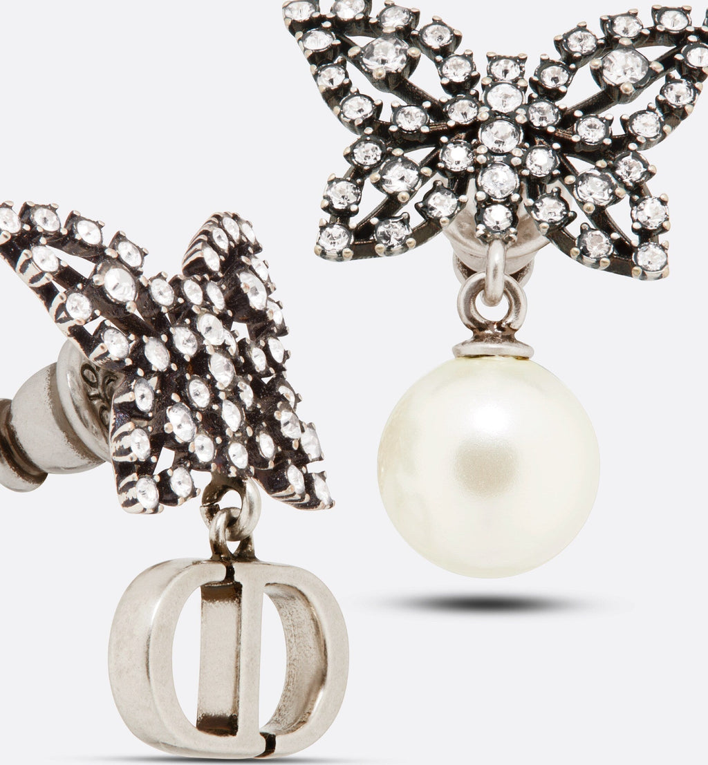 Dior Papillon De Nuit 18K Gold Earrings