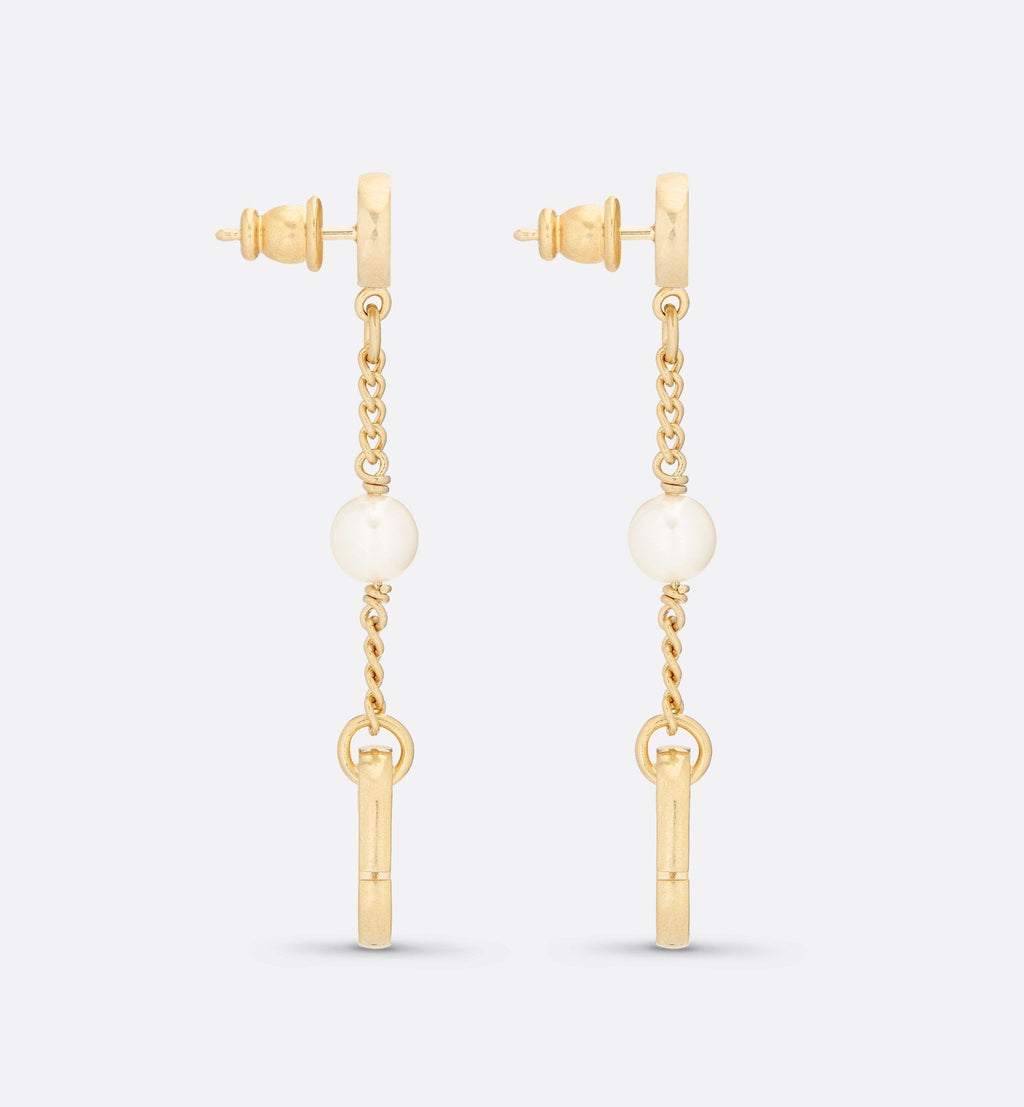 Dior 30 Montaigne 18K Gold Earrings
