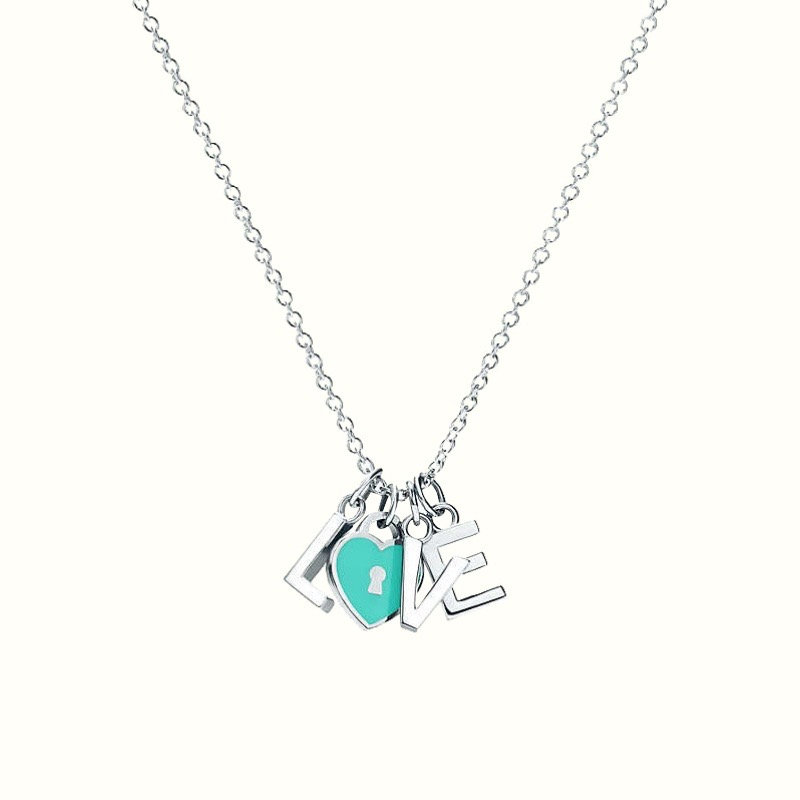 Tiffany Love Chain 18K Gold Necklace