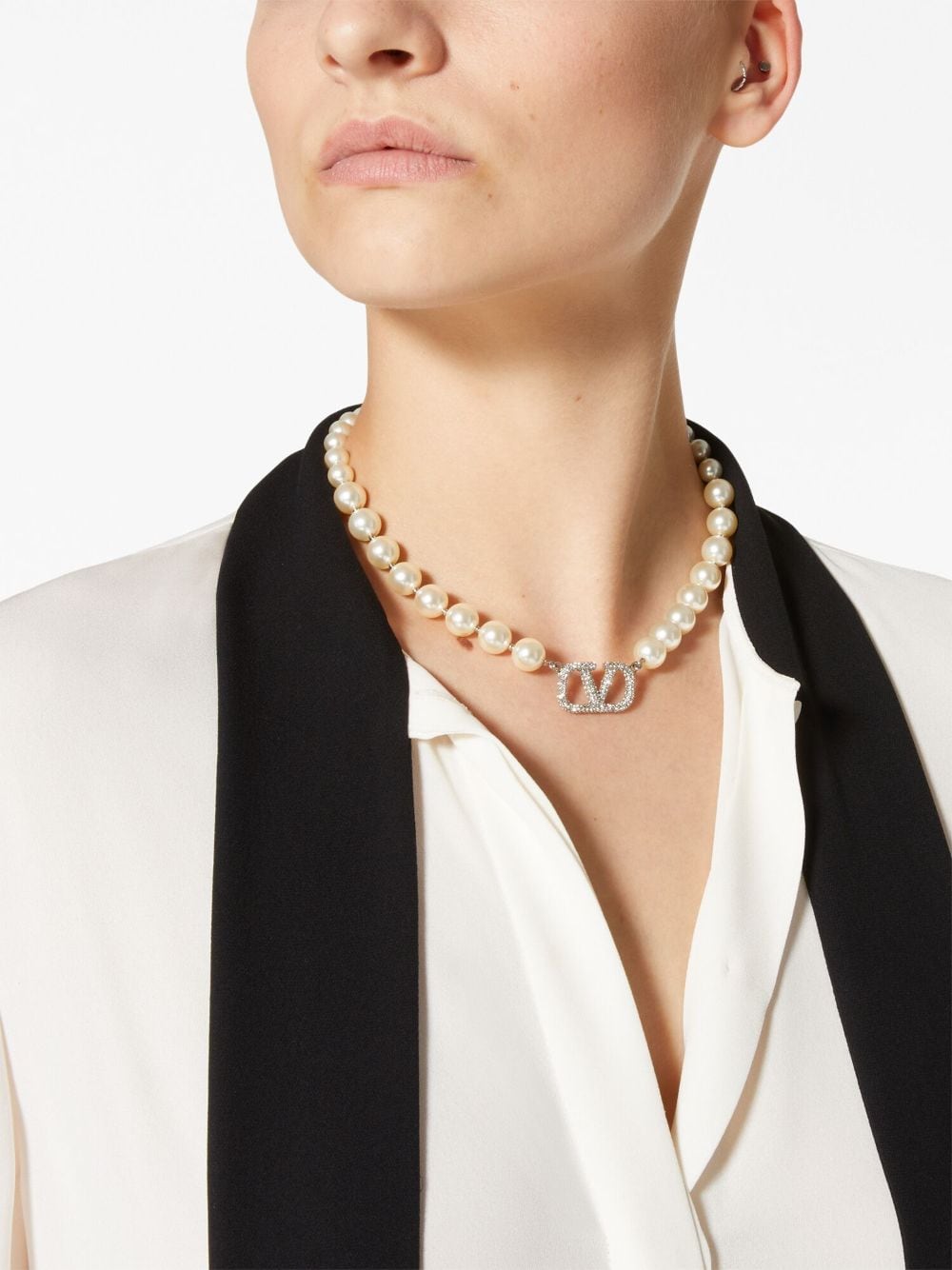 Valentino VLogo Signature 18K Gold Necklace