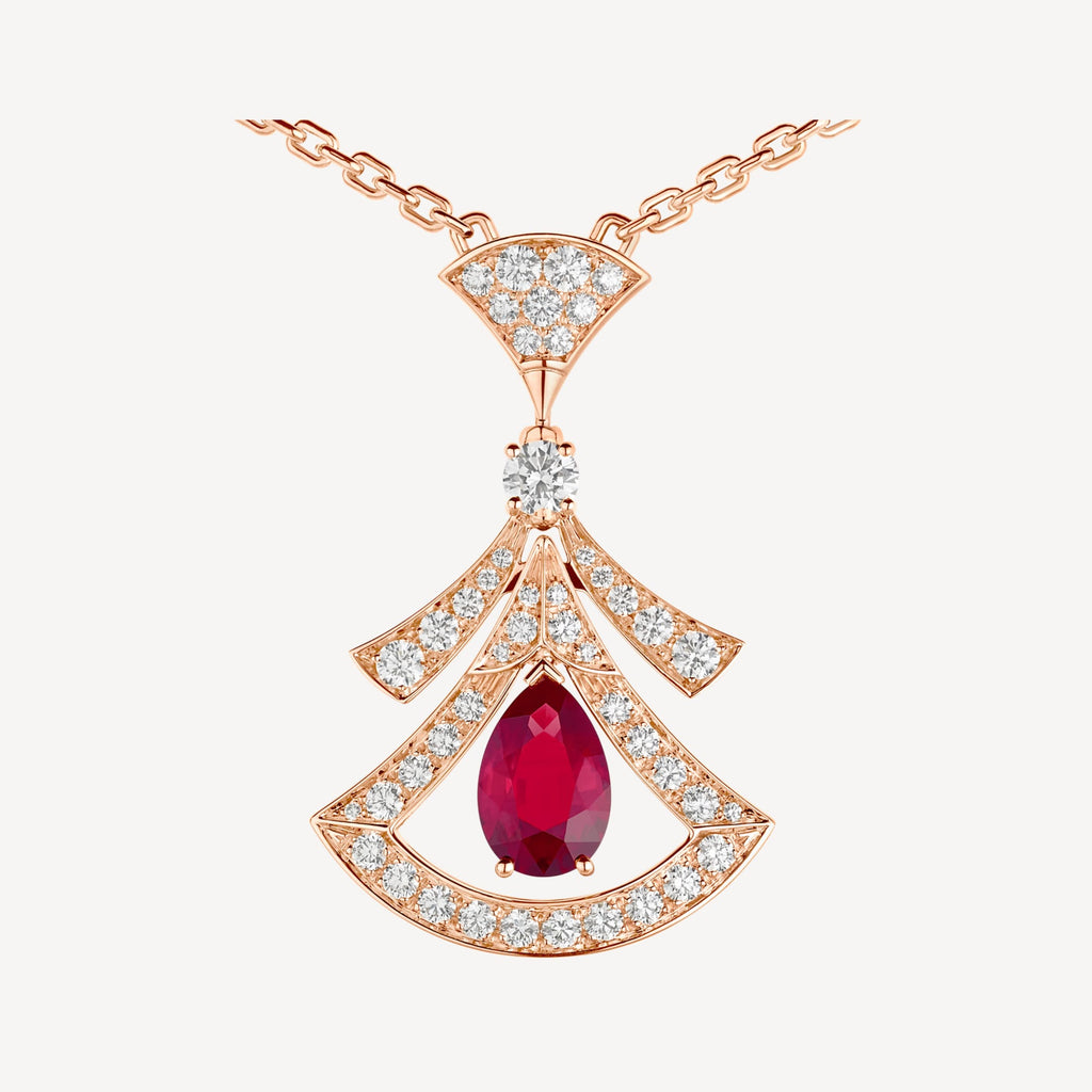 Bvlgari Dream Diamond 18K Gold Necklace