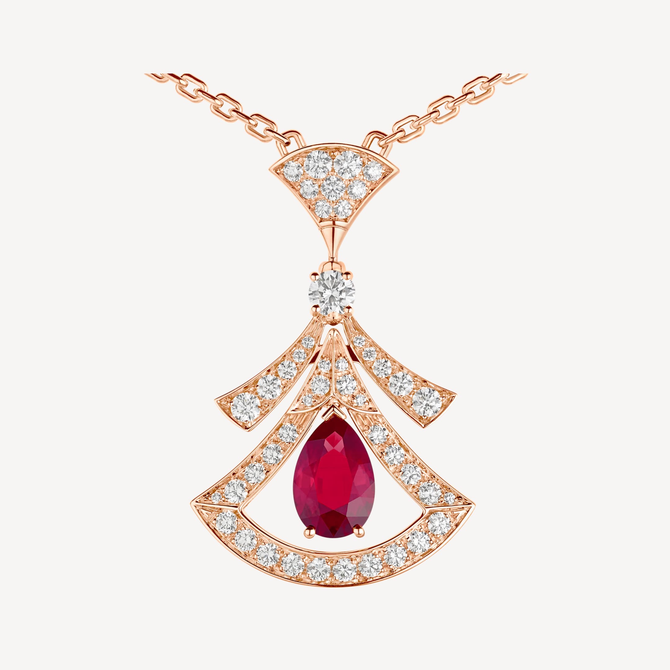 Bvlgari Dream Diamond 18K Gold Necklace
