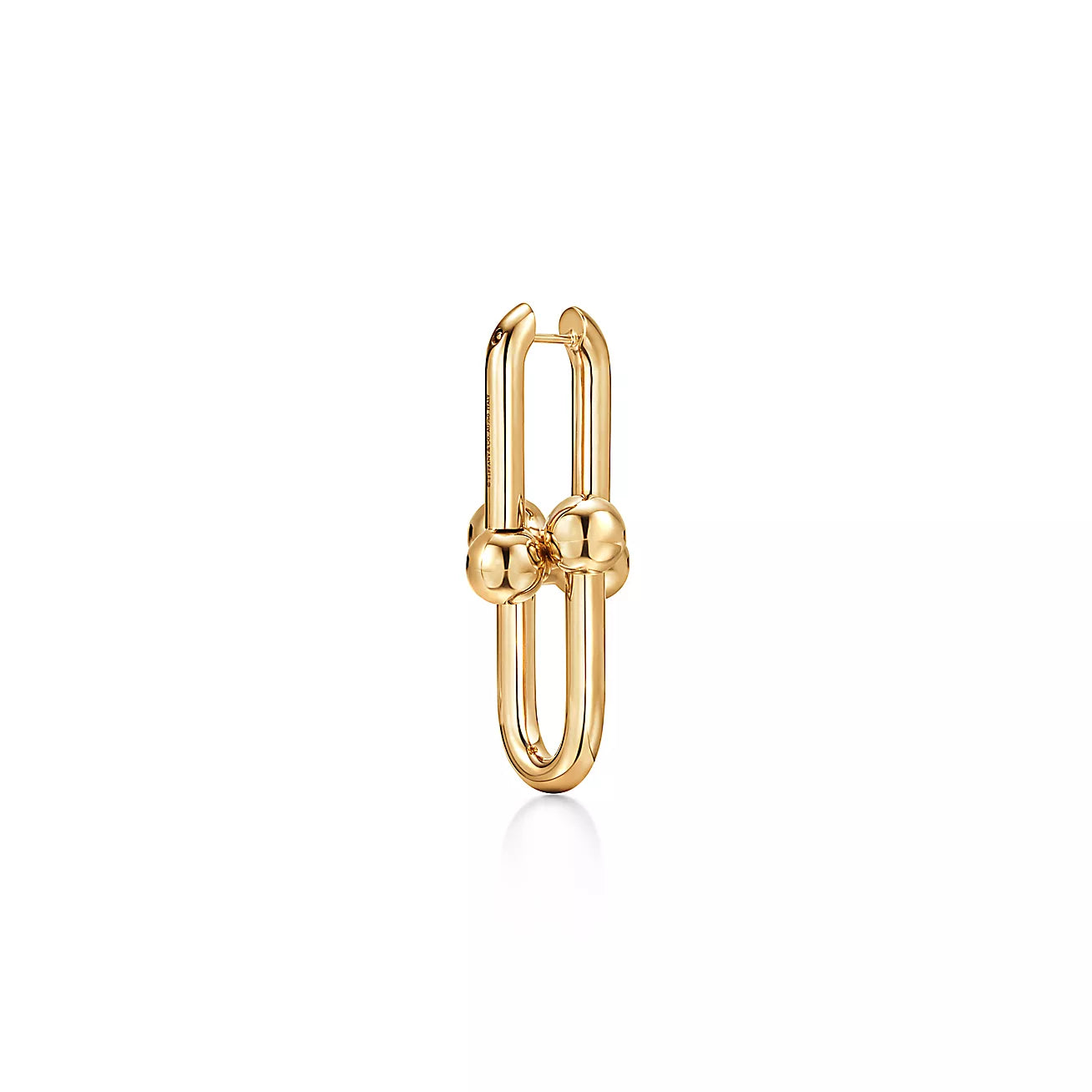 Tiffany HardWear Extra Large Link 18K Gold Earrings