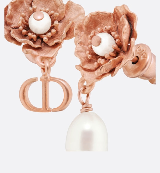 Dior D-Millefiori 18K Gold Earrings