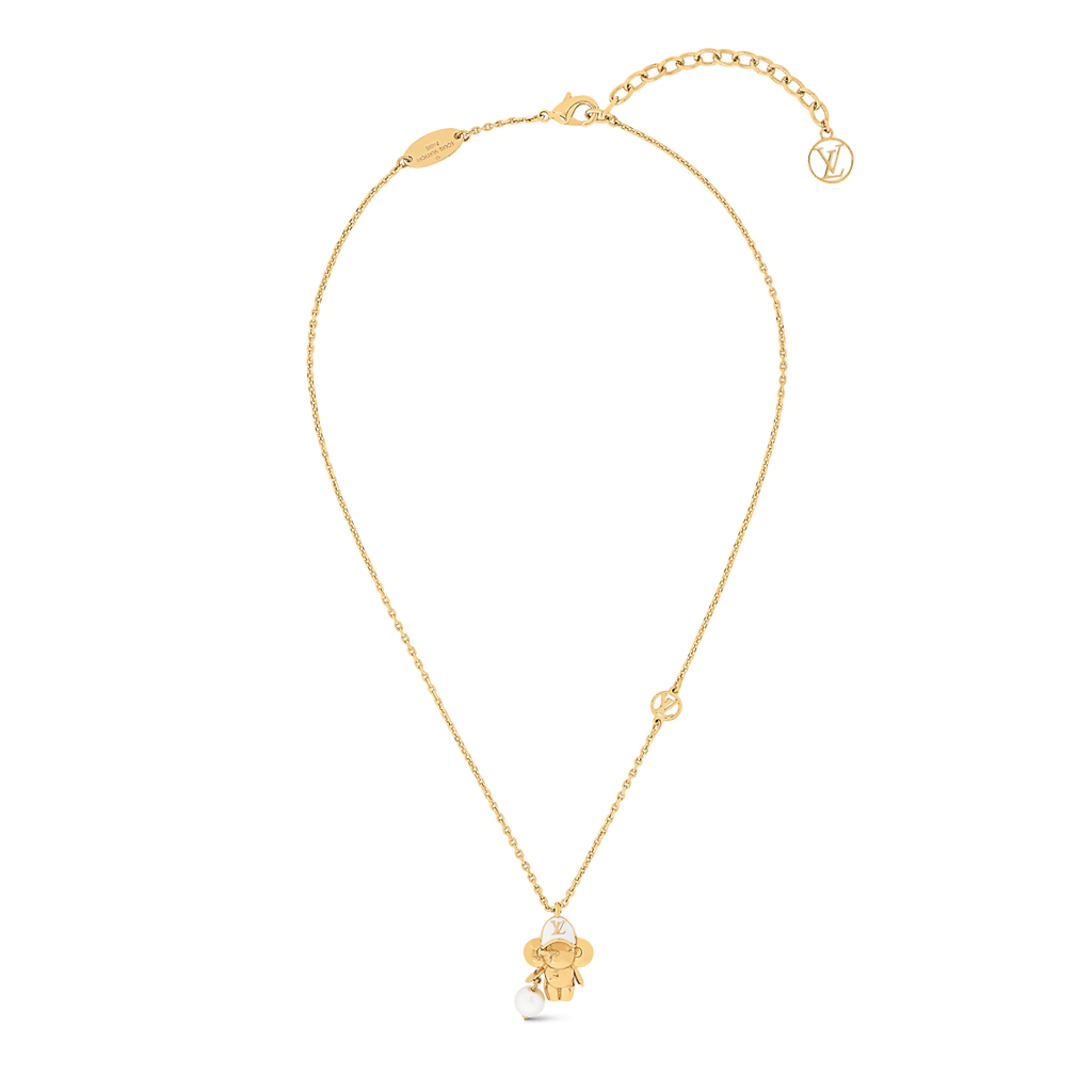 Louis Vuitton Vivienne 18K Gold Necklace