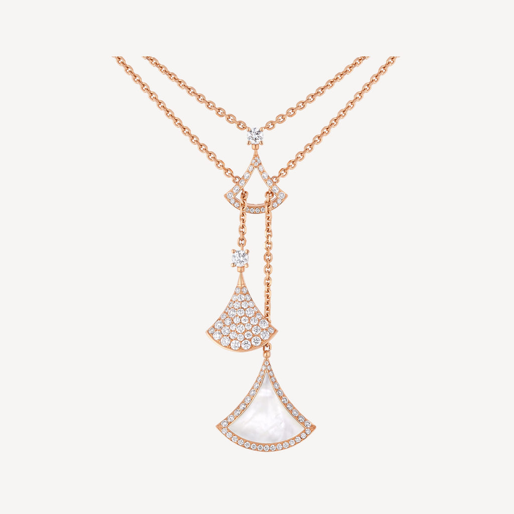 Bvlgari BVLGARI Dream Pearls 18K Gold Necklace