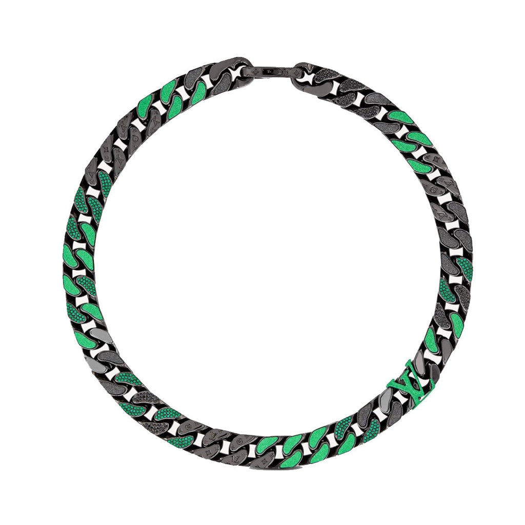 Louis Vuitton 2054 Chain Link 18K Gold Necklace