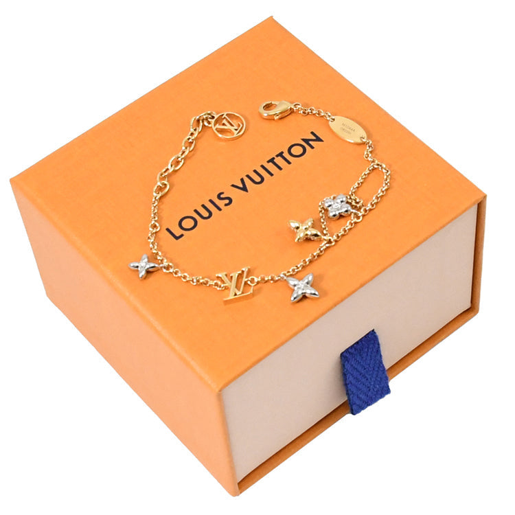 Louis Vuitton Gram Diamonds 18K Gold Bracelet