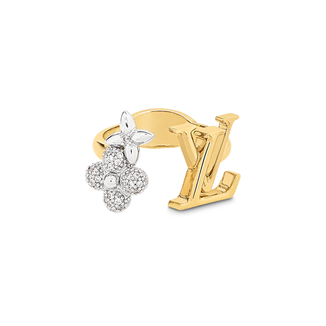 Louis Vuitton Gram 18K Gold Ring