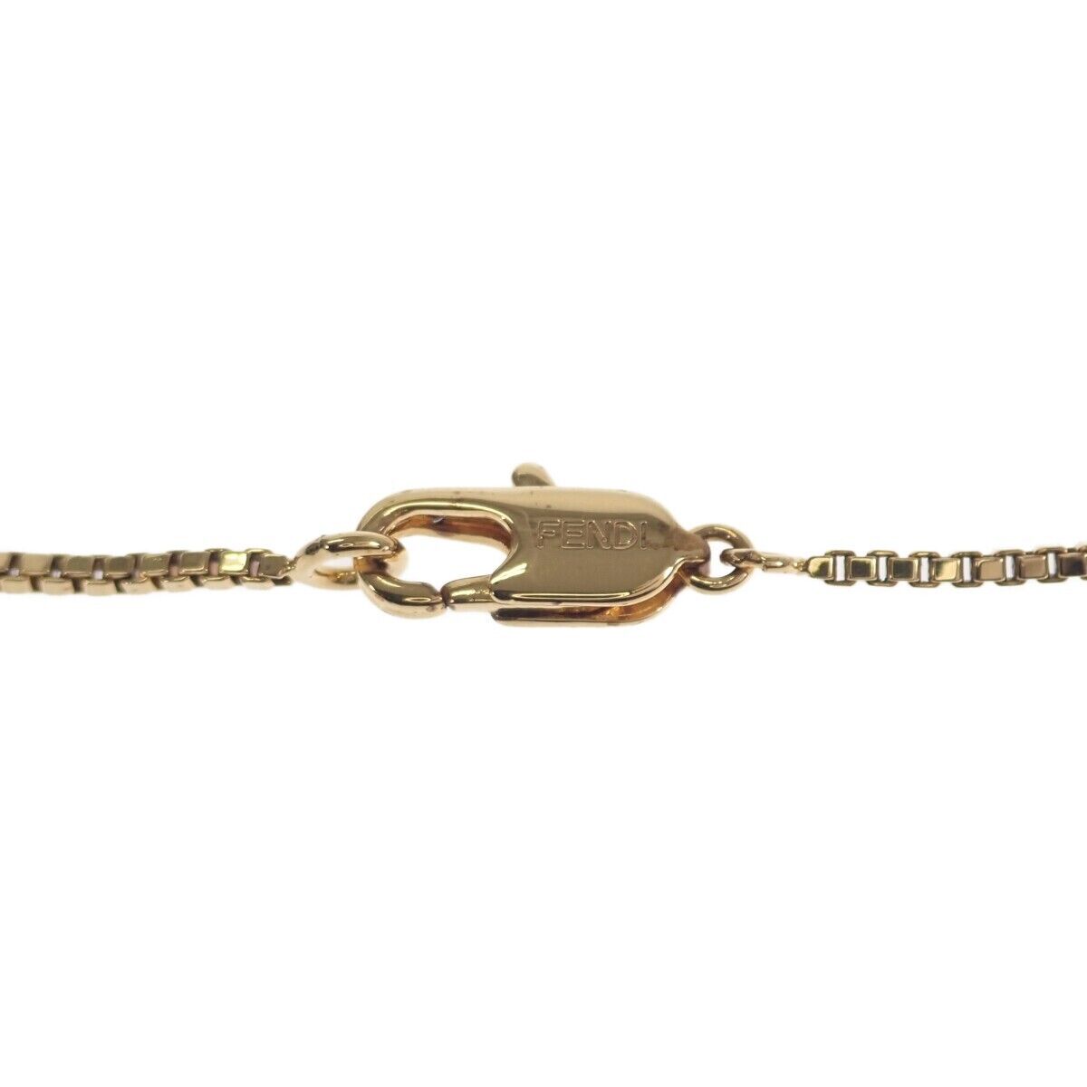 Fendi Script 18K Gold Necklace
