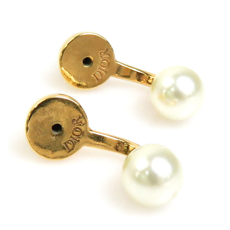 Dior 30 Montaigne Pearl 18K Gold Earrings
