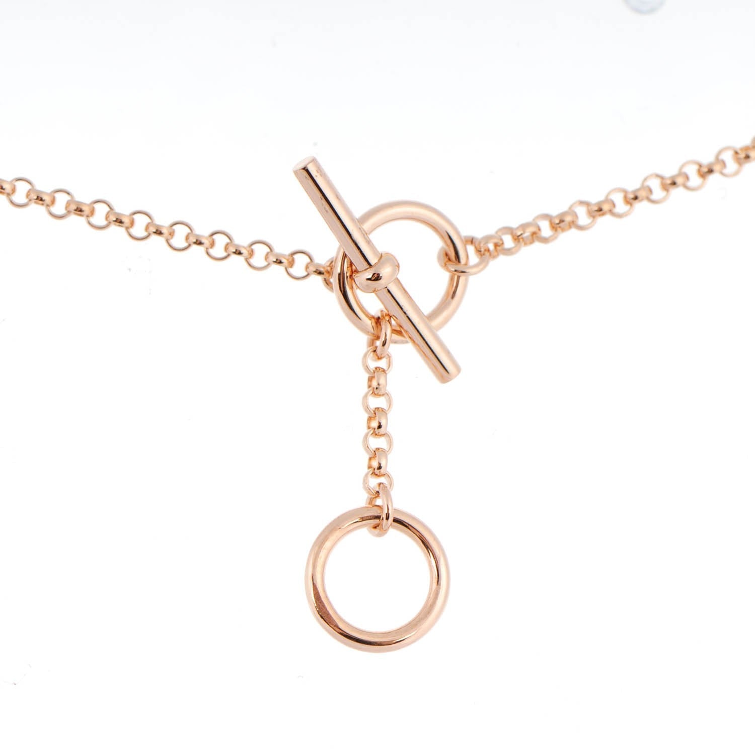 Hermes Gambade Pendant 18K Gold Necklace