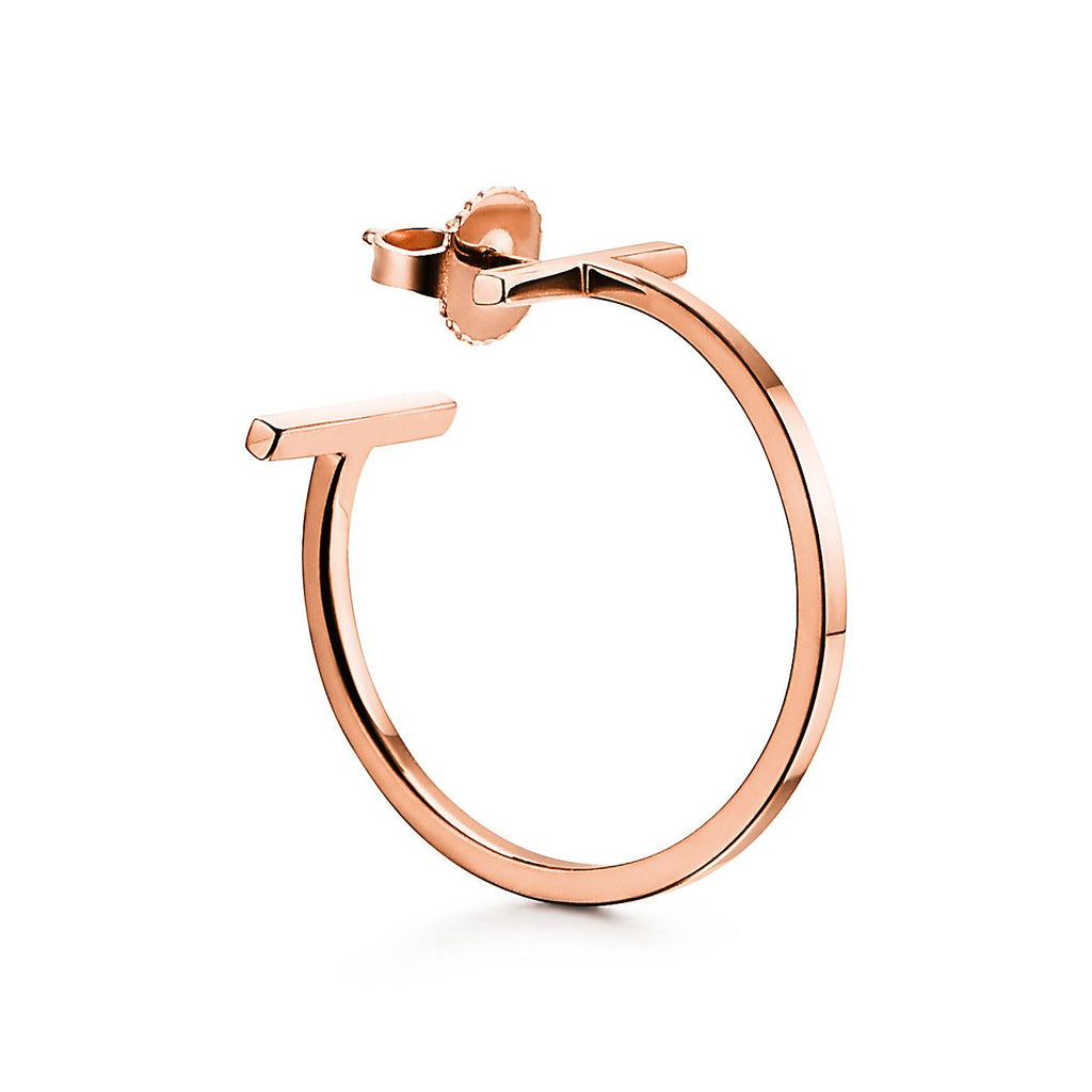 Tiffany Hoop 18K Gold Earrings