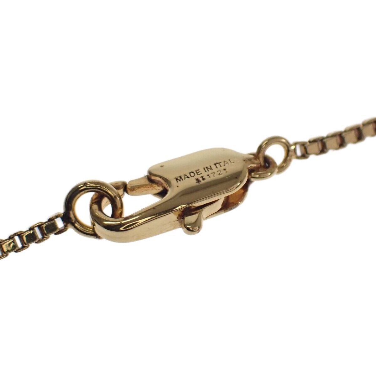 Fendi Script 18K Gold Necklace