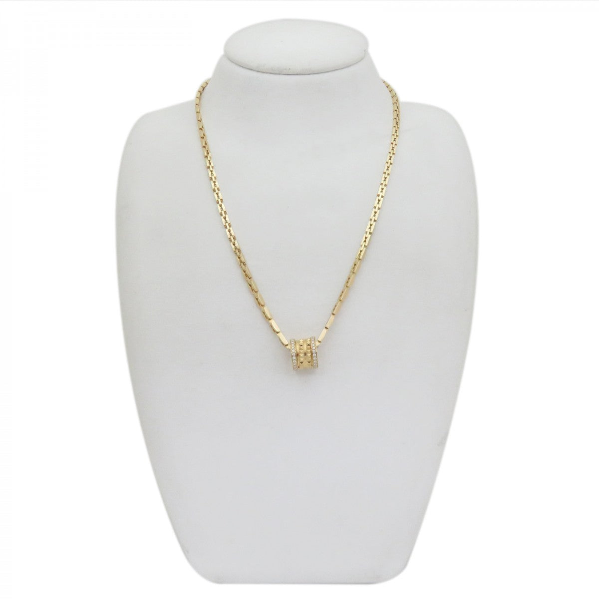 B.zero1 Diamonds Chain Link 18K Gold Necklace