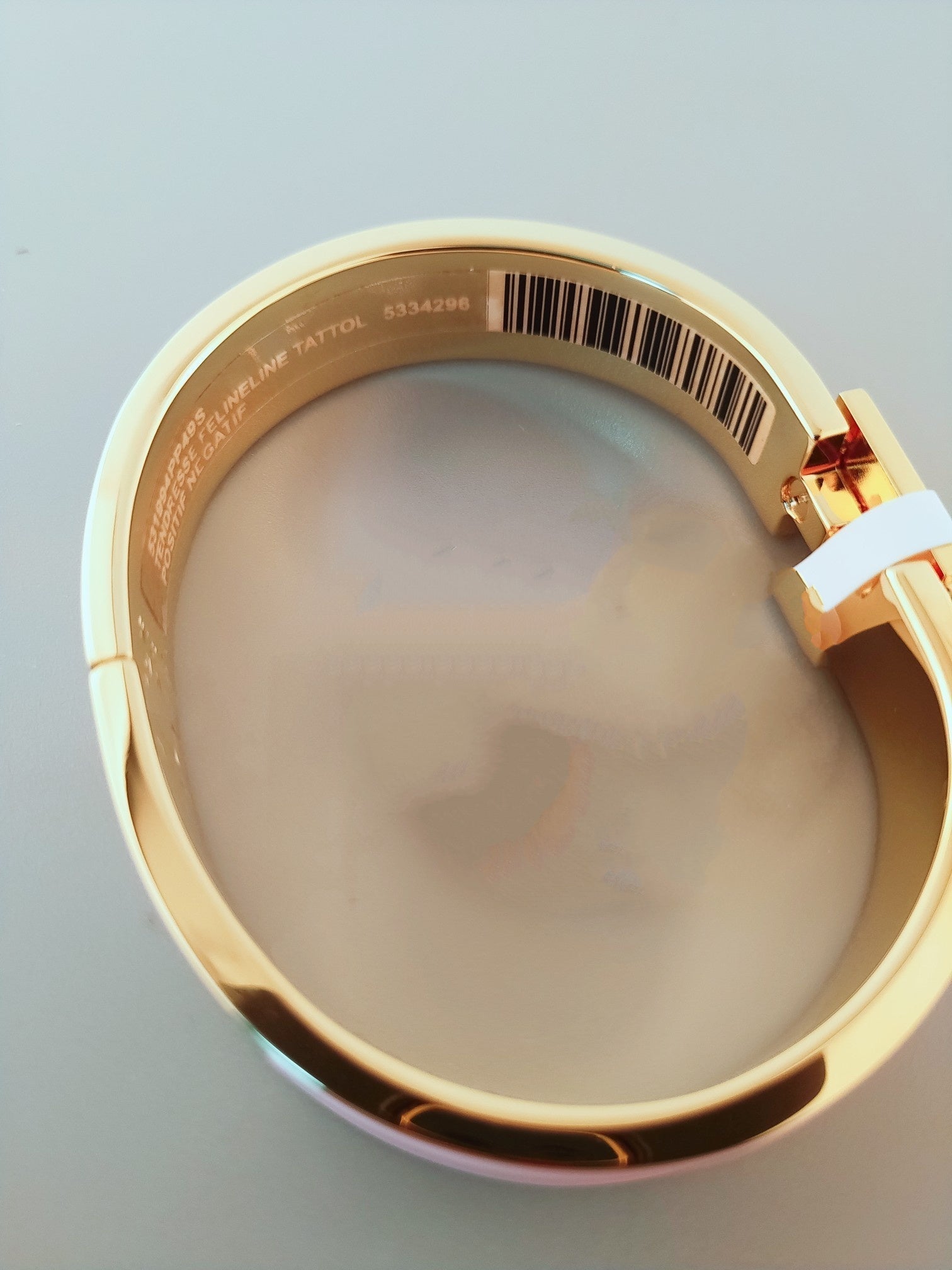 Hermes H Purple Bracelet