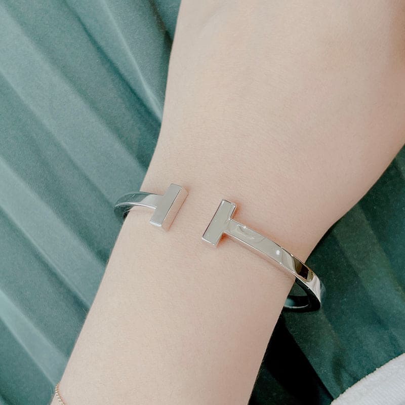 Tiffany Square 18K Gold Bracelet