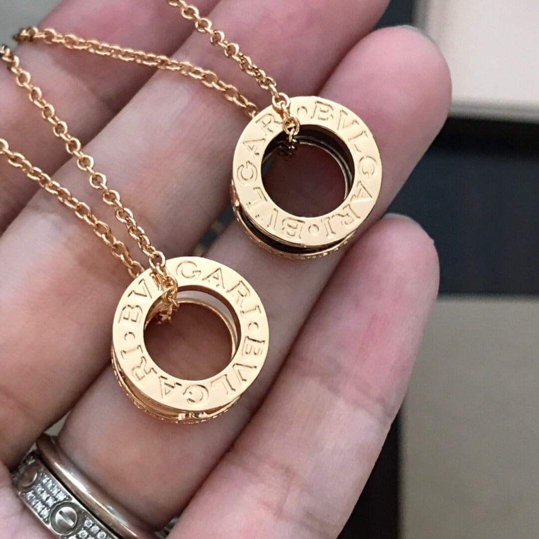 B.zero1 Edge Diamonds 18K Gold Necklace