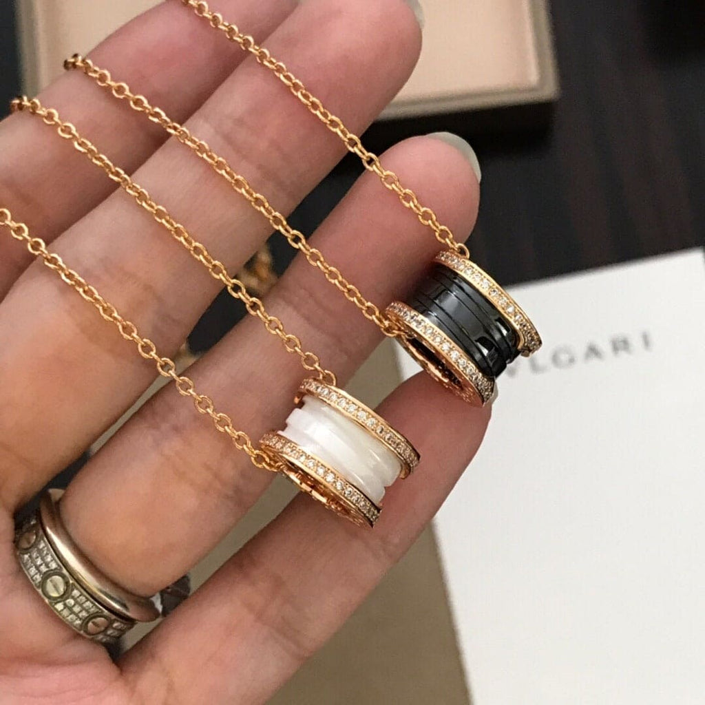 B.zero1 Edge Diamonds 18K Gold Necklace