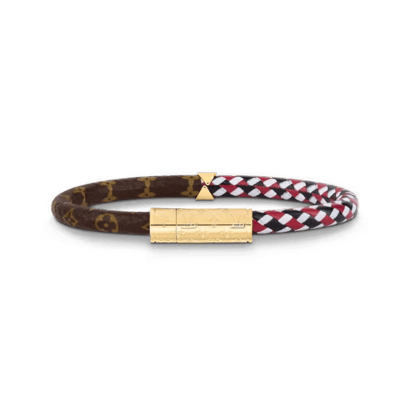 Louis Vuitton Daily Confidential 18K Gold Bracelet