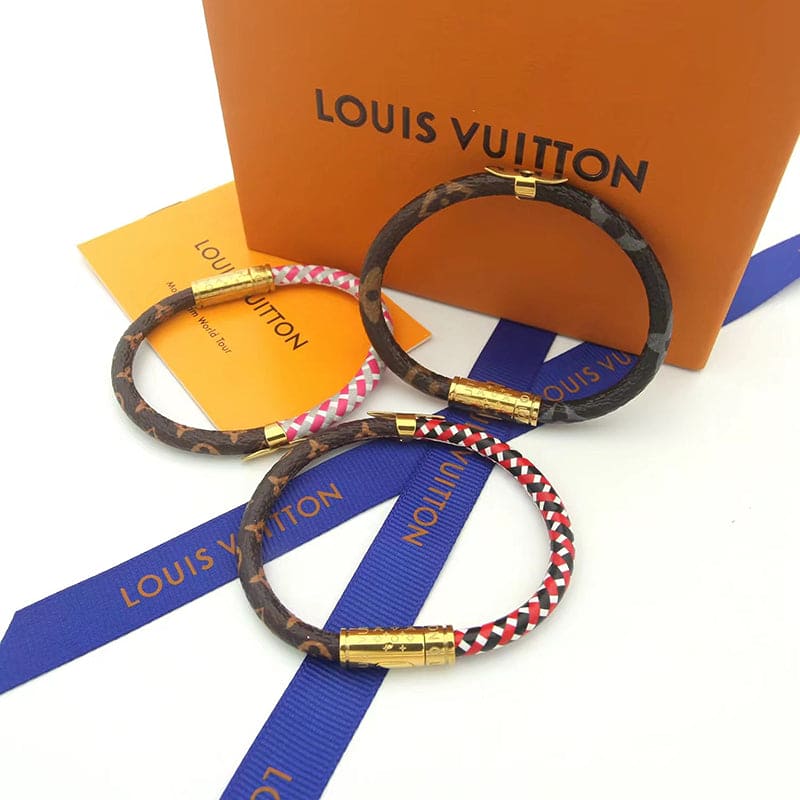 Louis Vuitton Daily Confidential 18K Gold Bracelet