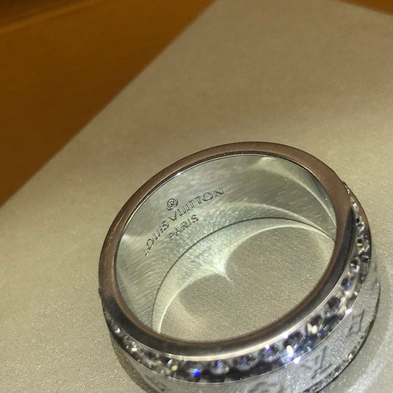 Louis Vuitton Catch 18K Gold Ring