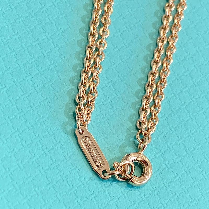 Tiffany HardWear Double Link 18K Gold Necklace