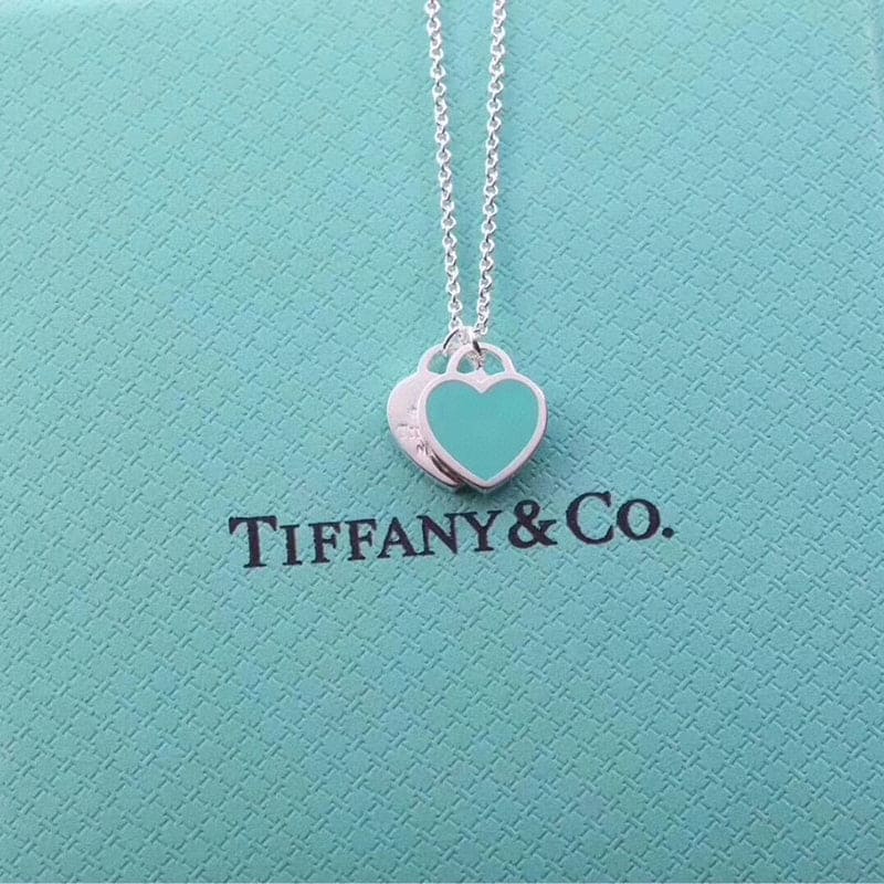 Blue Heart Necklace