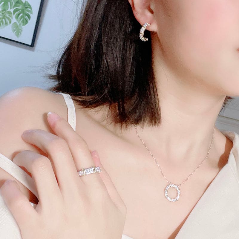 Tiffany Schlumberger Eighteen Stone 18K Gold Ring