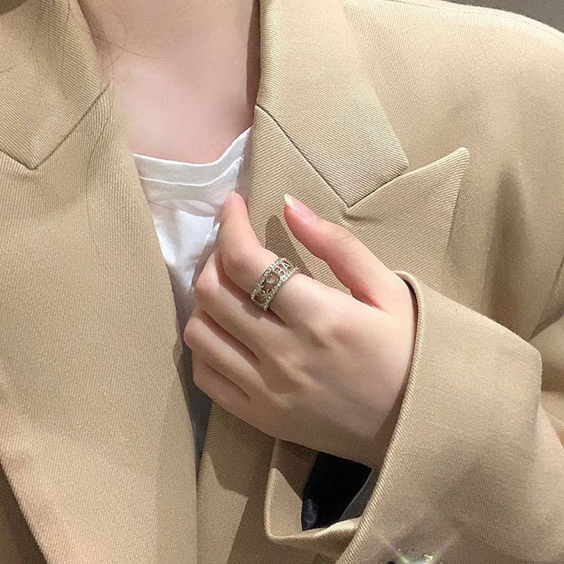 Chanel Diamond 18K Gold Ring