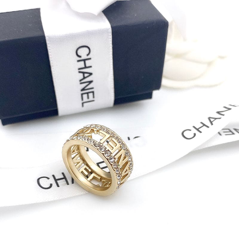 Chanel Diamond 18K Gold Ring