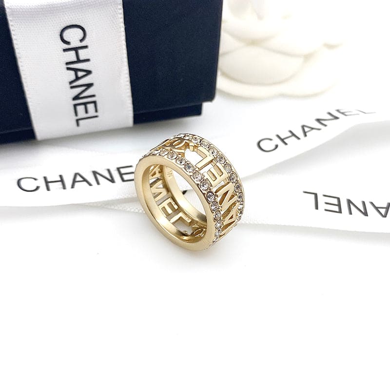 Chanel Diamond 18K Gold Ring