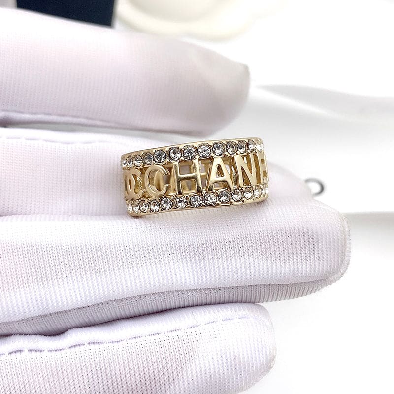 Chanel Diamond 18K Gold Ring