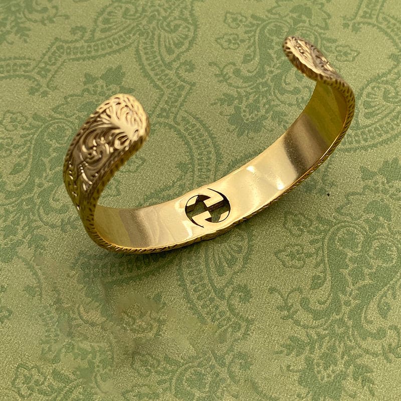 GucciOpen Bangle 18K Gold Bracelet