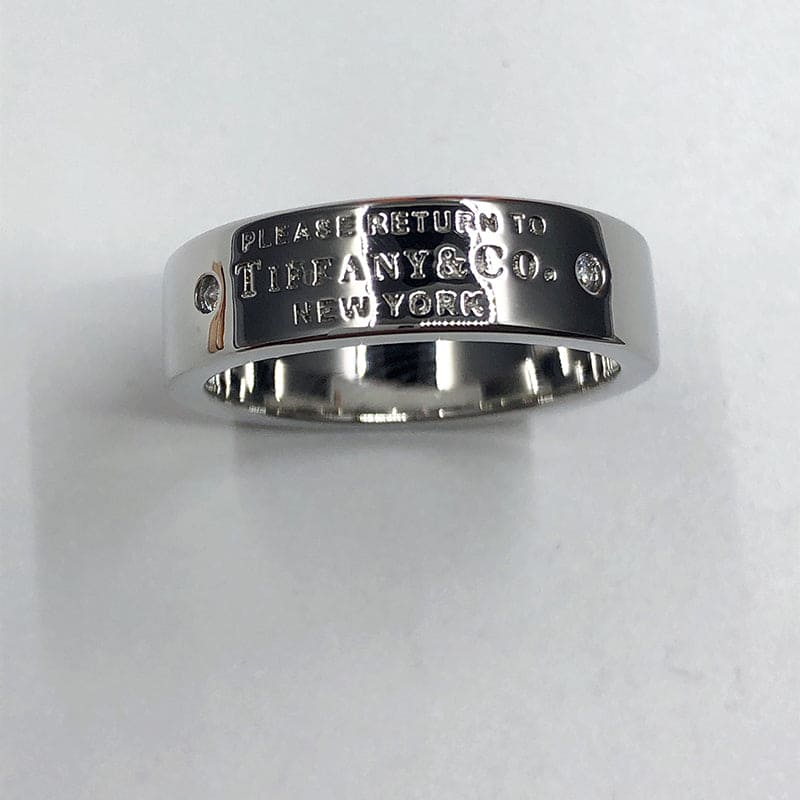 Tiffany Narrow 18K Gold Ring