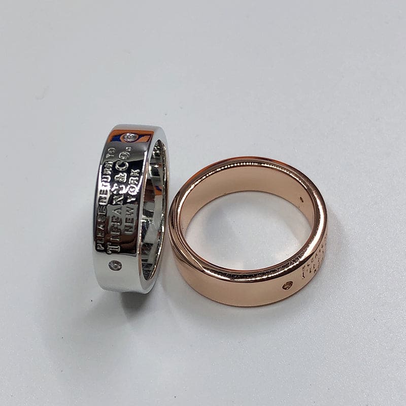 Tiffany Narrow 18K Gold Ring