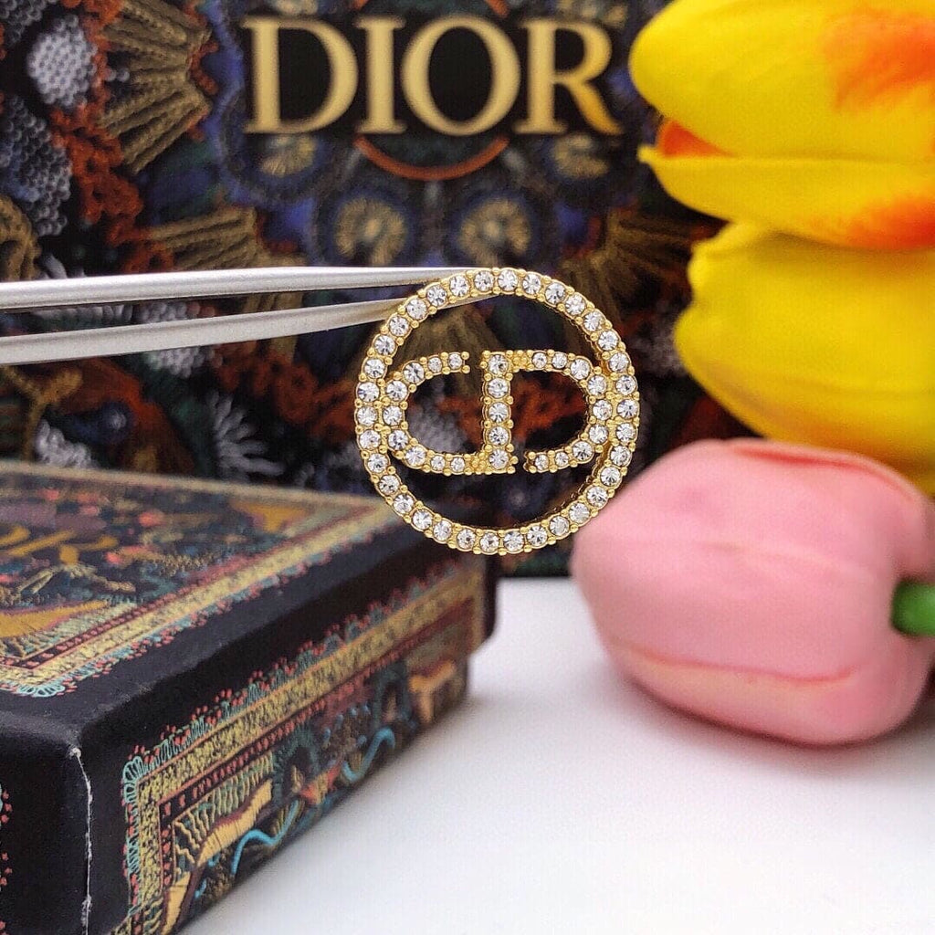 Dior 30 Montaigne 18K Gold Earrings