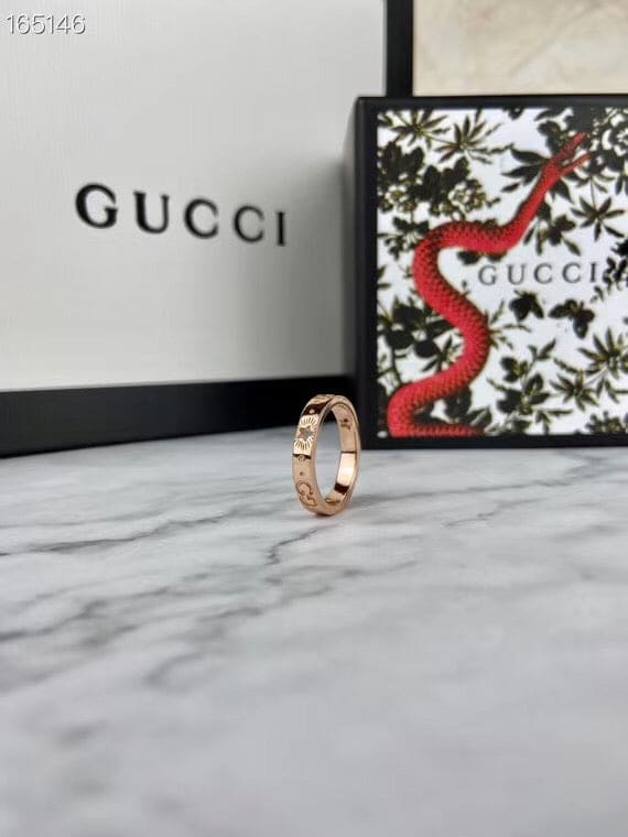 GucciIcon 18K Yellow Gold Ring