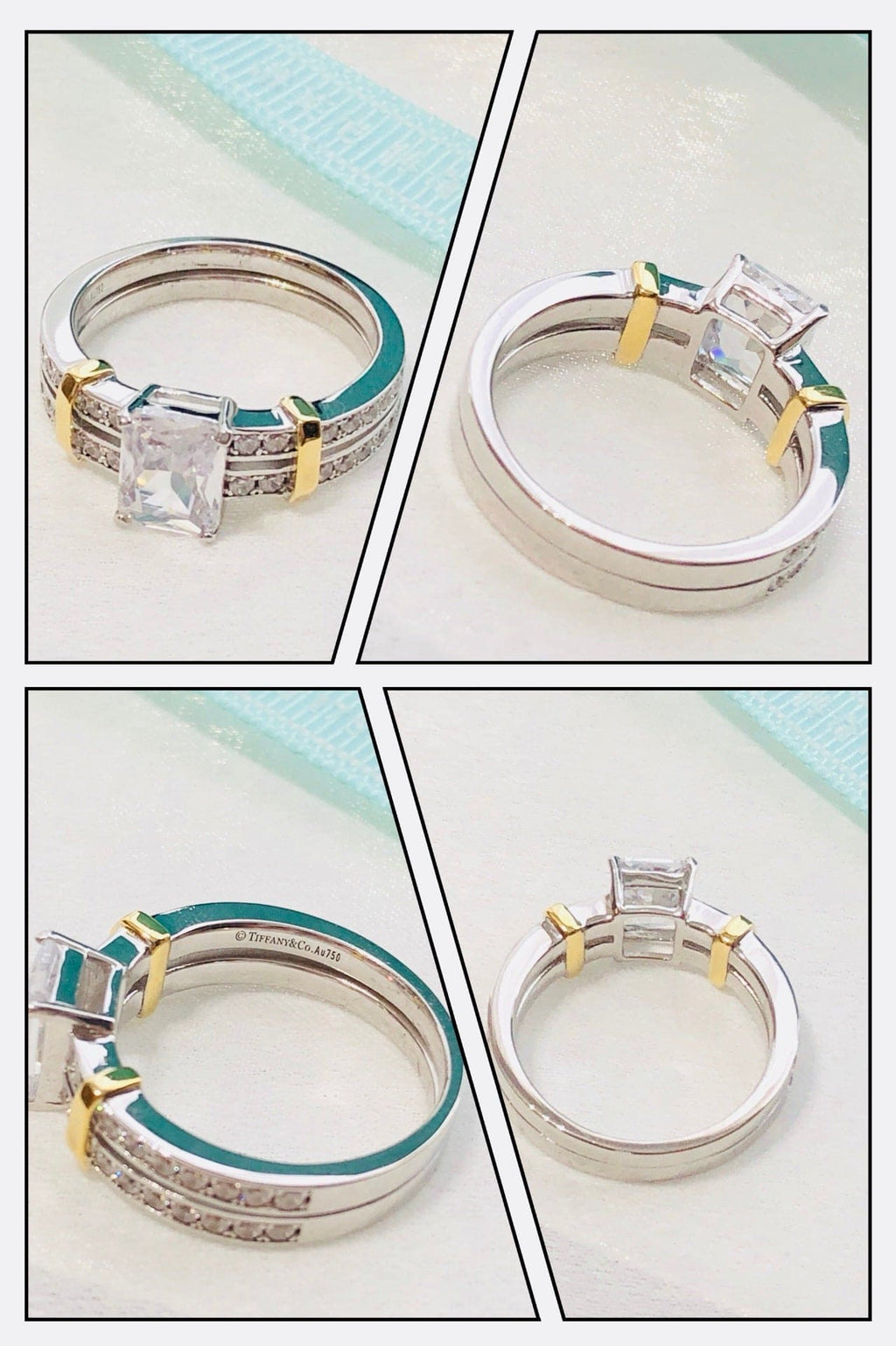 Tiffany Diamonds 18K Gold Ring