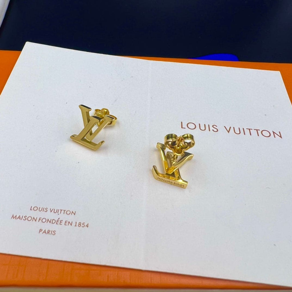 Louis Vuitton Iconic 18K Gold Earrings