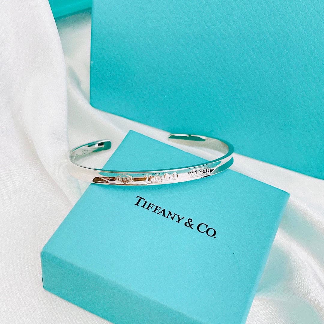Tiffany 1837 Cuff 18K Gold Bracelet
