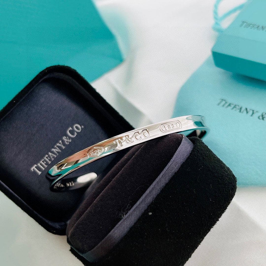 Tiffany 1837 Cuff 18K Gold Bracelet