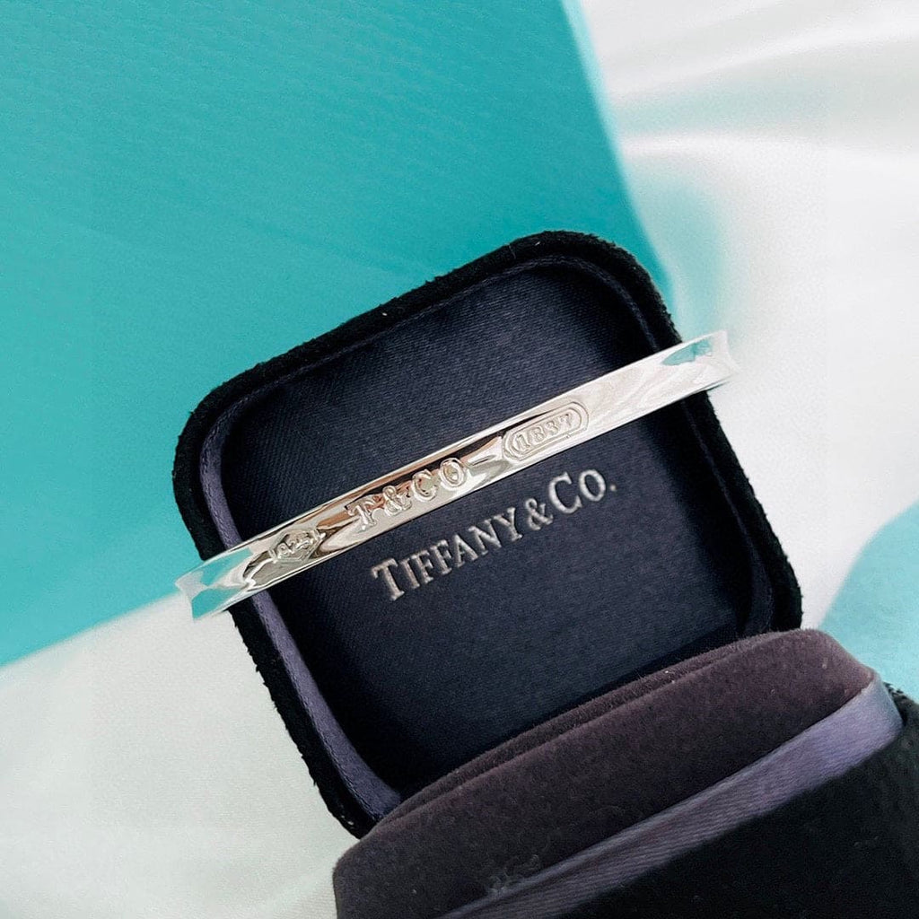 Tiffany 1837 Cuff 18K Gold Bracelet