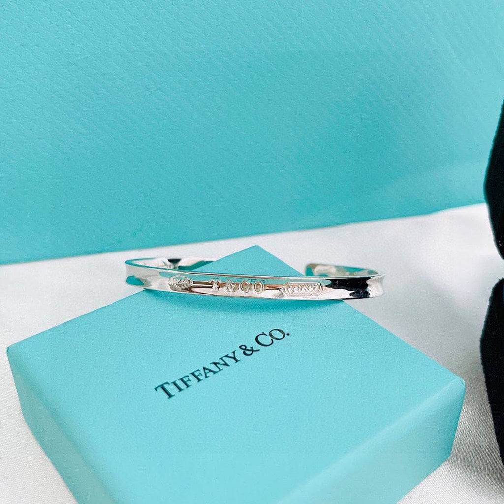 Tiffany 1837 Cuff 18K Gold Bracelet