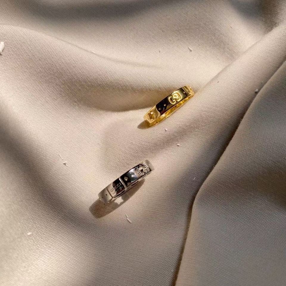 Gucci Double Icon 18K Gold Ring